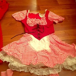 Halloween Red Riding Hood. Sz small